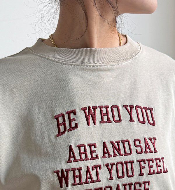  「【WEB限定】コットンロゴTEE」|Tシャツ・カットソー|