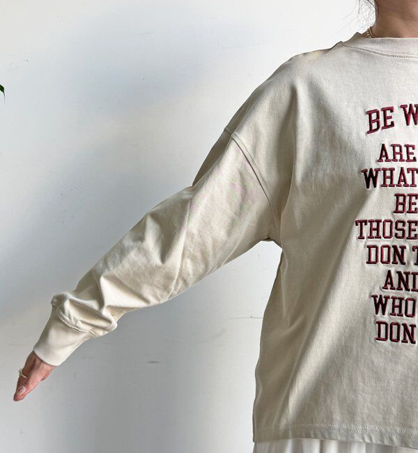  「【WEB限定】コットンロゴTEE」|Tシャツ・カットソー|