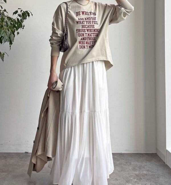  「【WEB限定】コットンロゴTEE」|Tシャツ・カットソー|