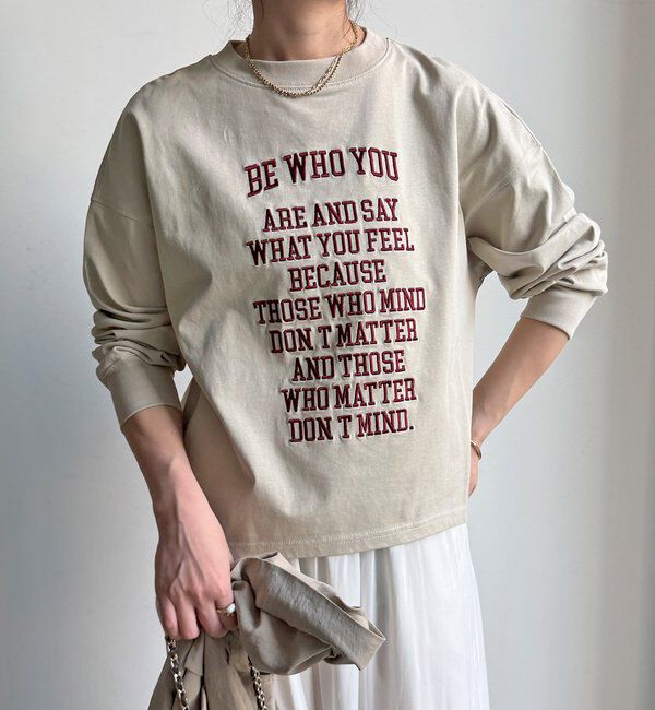  「【WEB限定】コットンロゴTEE」|Tシャツ・カットソー|