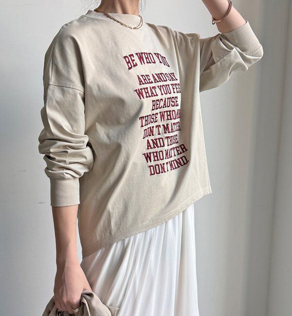  「【WEB限定】コットンロゴTEE」|Tシャツ・カットソー|