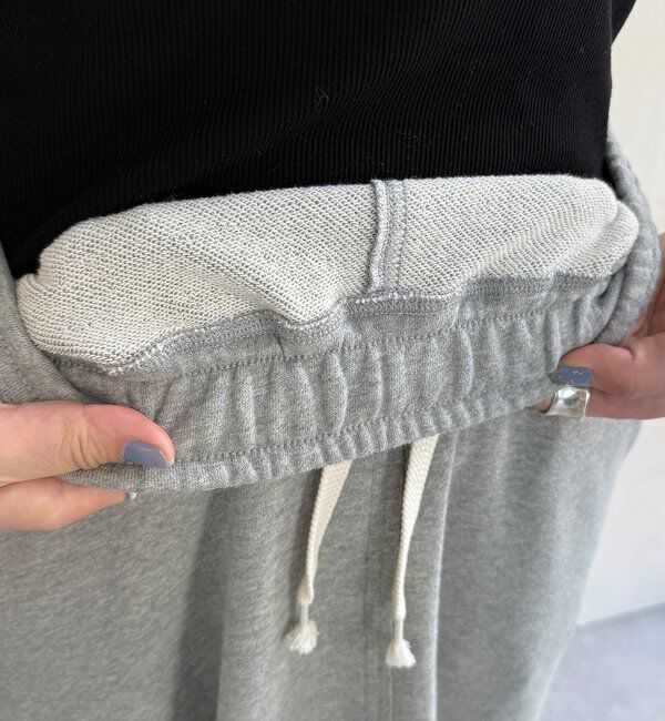  「裏毛ロングスカート」|スカート|