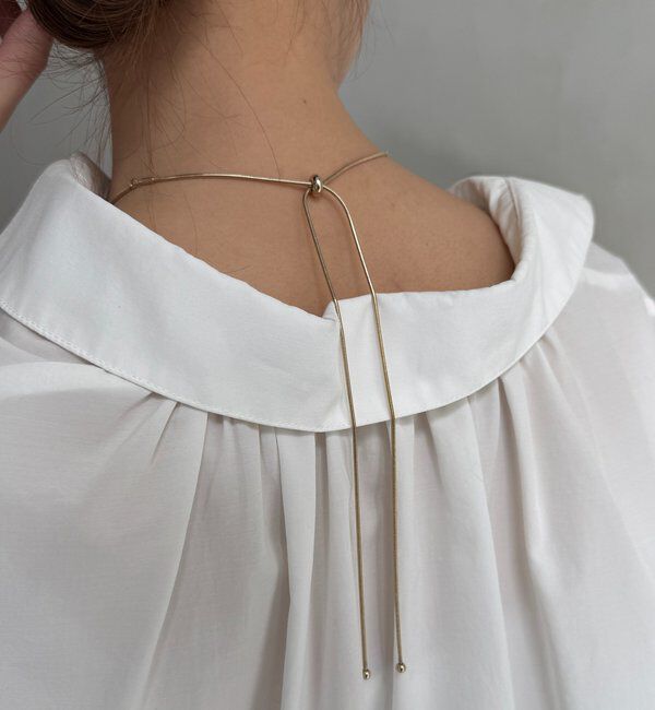  「ネジリ2WAYスライダーネックレス」|ネックレス|