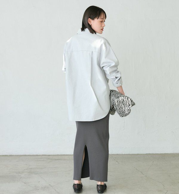  「【マイナス3kg/レビュー高評価☆】リブタイトスカート」|スカート|