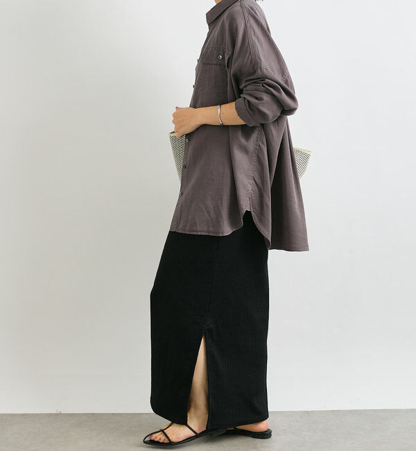  「【セットアップ可】ガーメントダイワイドシャツ」|シャツ・ブラウス|