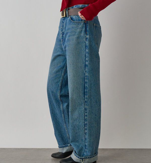  「【MONN.:.(モン)】OKAYAMAストレートデニム」|デニム|