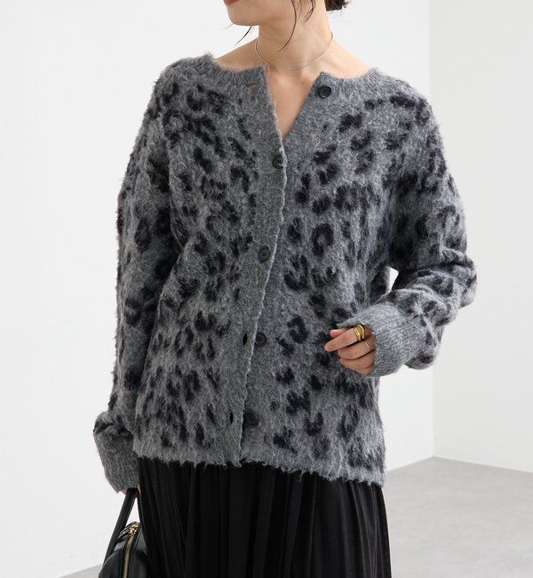  「レオパードシャギーニット」|ニット・セーター|