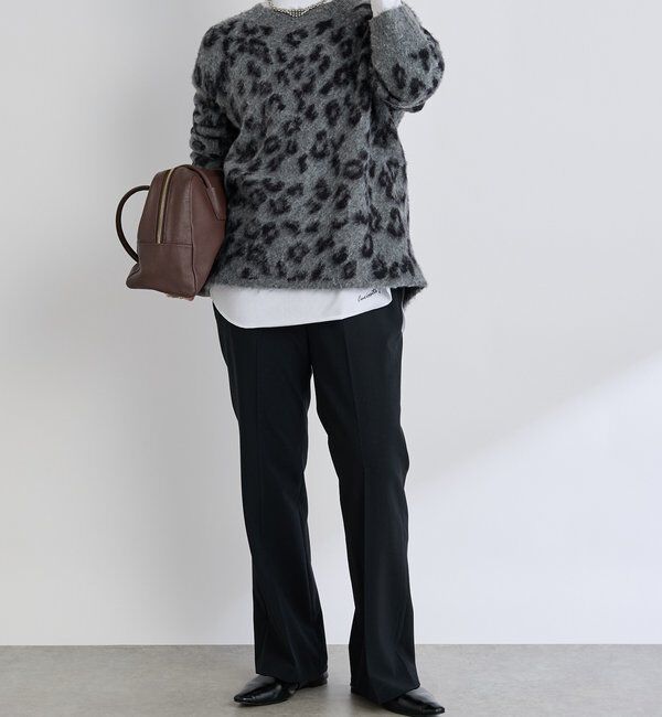  「レオパードシャギーニット」|ニット・セーター|
