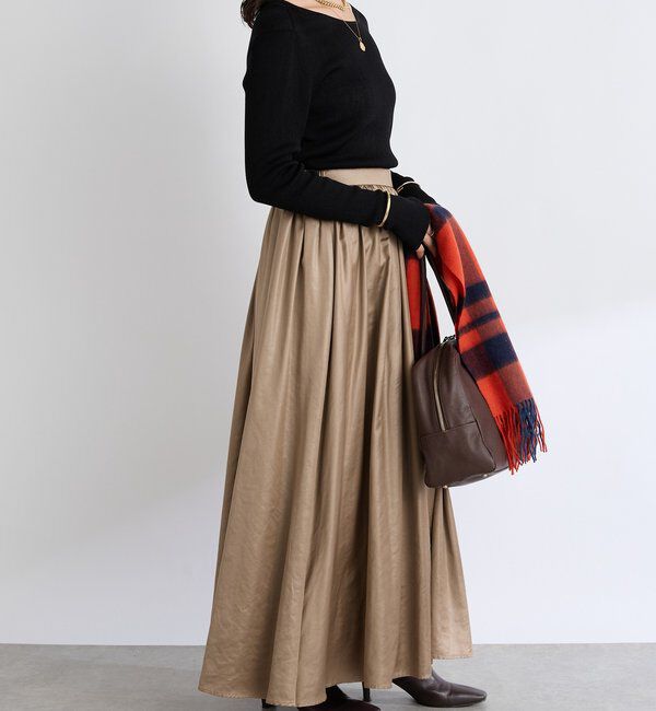  「【オンオフ使える】2wayリブニット」|ニット・セーター|