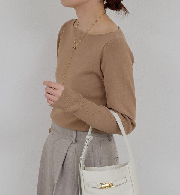  「ボートニットプルオーバー」|ニット・セーター|