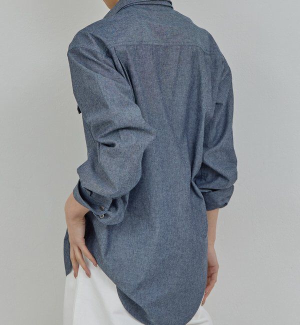  「【PEAS】タイ付きシャツ」|シャツ・ブラウス|