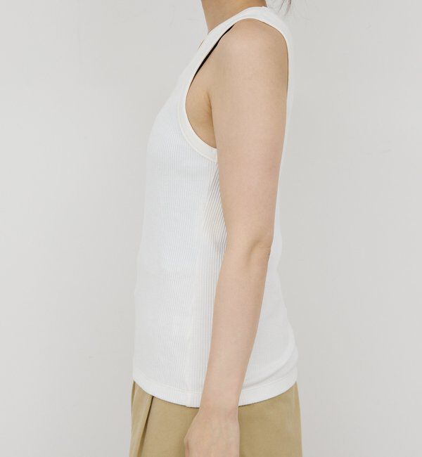  「リブタンクトップ」|Tシャツ・カットソー|