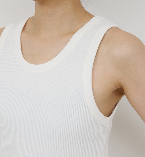  「リブタンクトップ」|Tシャツ・カットソー|