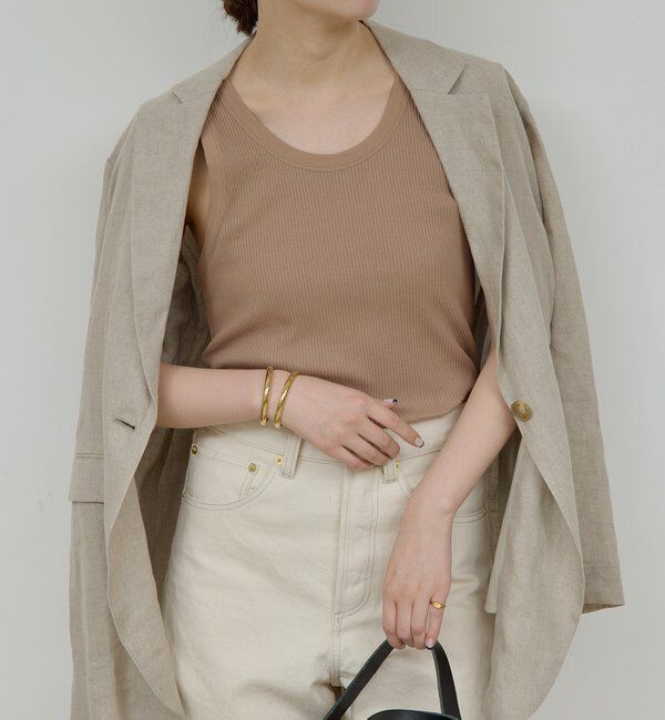  「リブタンクトップ」|Tシャツ・カットソー|