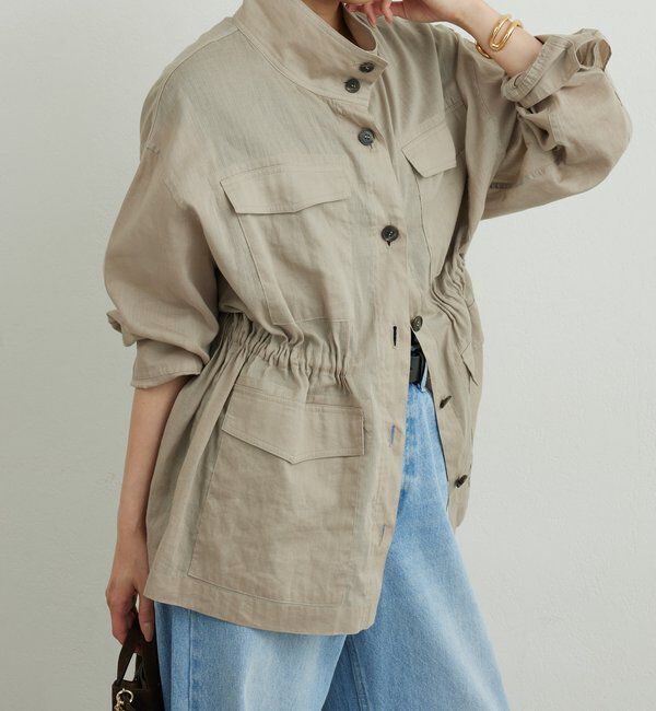  「【WEB限定リバイバル】シアーミリタリージャケット」|その他|