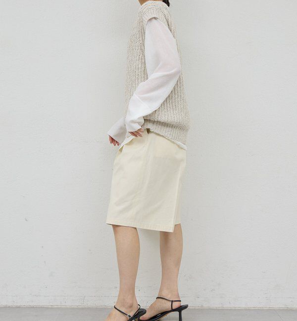  「【HERITANOVUM】ドライギャバハーフパンツ」|チノ|