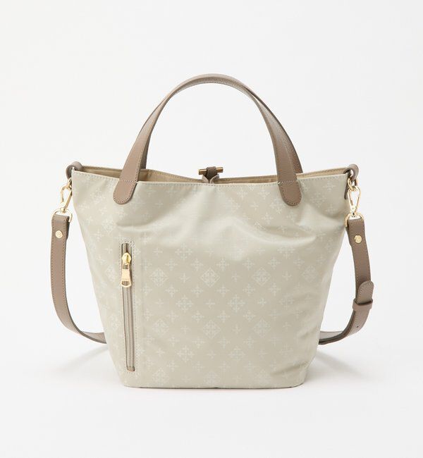  「ナイロンジャガード2WAYタウントートバッグ」|トートバッグ|