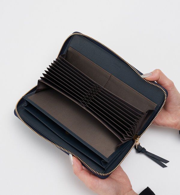  「エンボスモノグラム多機能ウォレット」|財布|