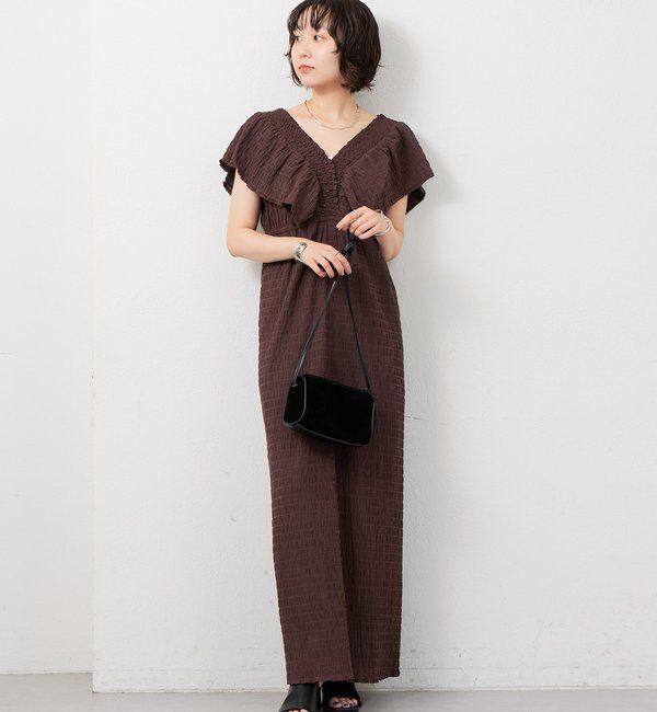  「シャーリングスクエアワンピース」|ワンピース|