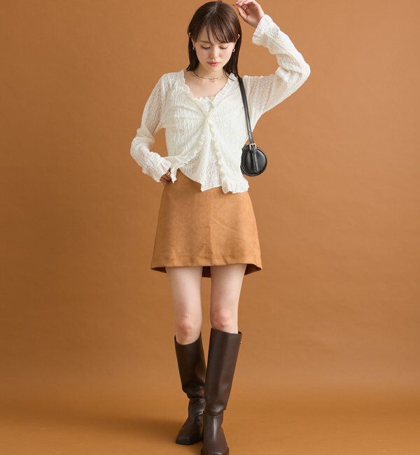  「ビスチェSETレースカーデ」|カーディガン|