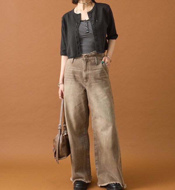  「チビボタンカーディガン」|カーディガン|