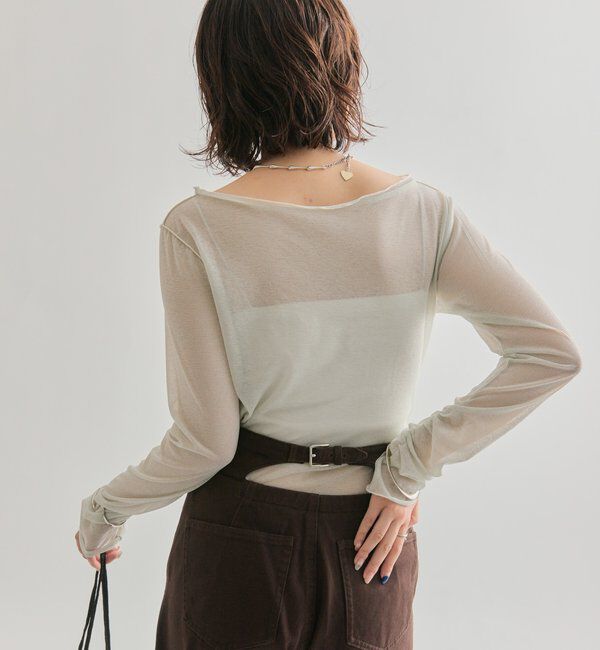  「ラメシアープルオーバー」|Tシャツ・カットソー|