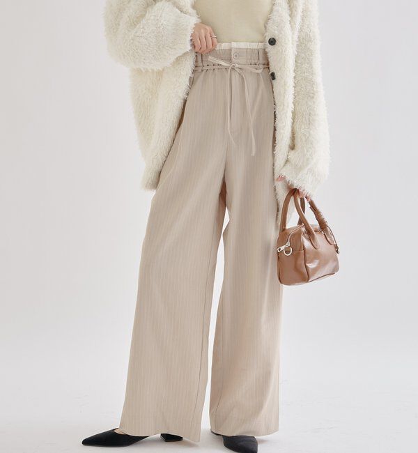  「Wベルトパンツ」|チノ|