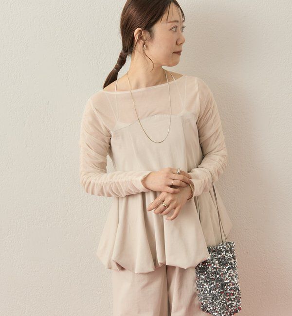  「【@aoiikegaya企画】チュール切替ペプラムSET UP」|チノ|