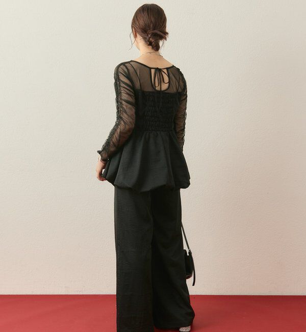  「【@aoiikegaya企画】チュール切替ペプラムSET UP」|チノ|