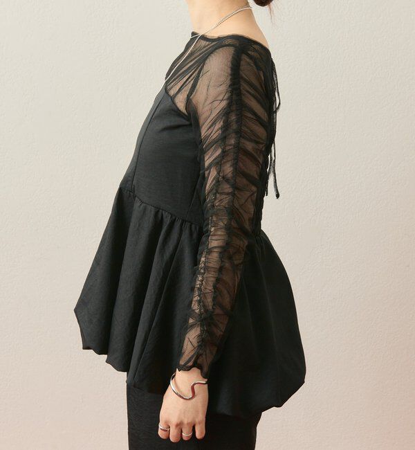  「【@aoiikegaya企画】チュール切替ペプラムSET UP」|チノ|