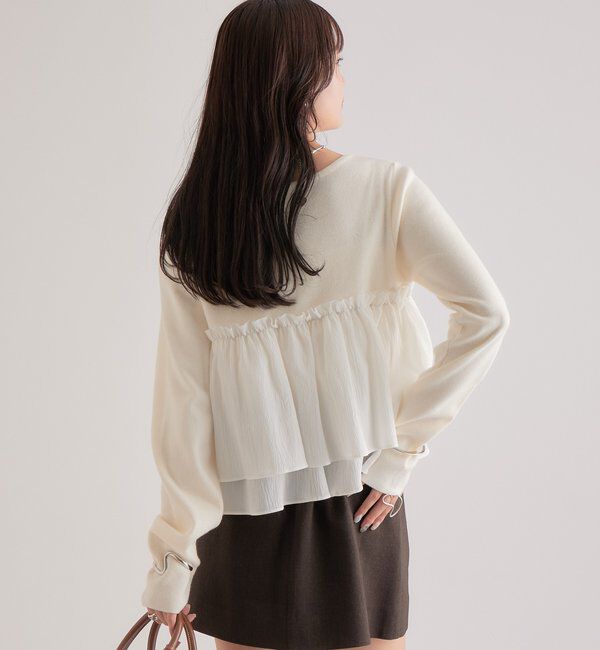  「ビスチェドッキングニット」|ニット・セーター|