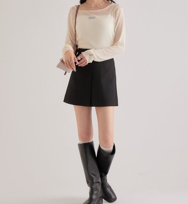  「ラメチュールプルオーバー」|Tシャツ・カットソー|