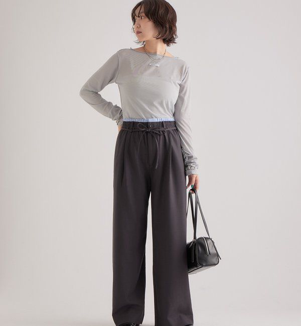  「ラメチュールプルオーバー」|Tシャツ・カットソー|