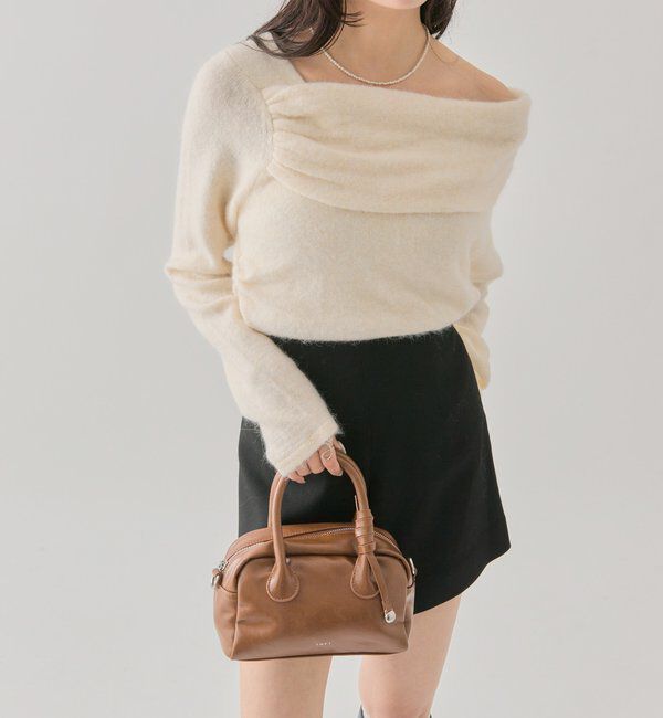  「ワンショルデザインニット」|ニット・セーター|