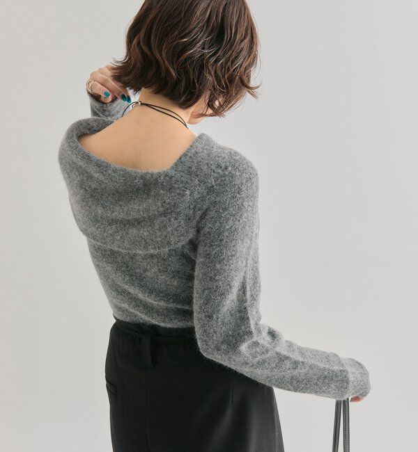  「ワンショルデザインニット」|ニット・セーター|