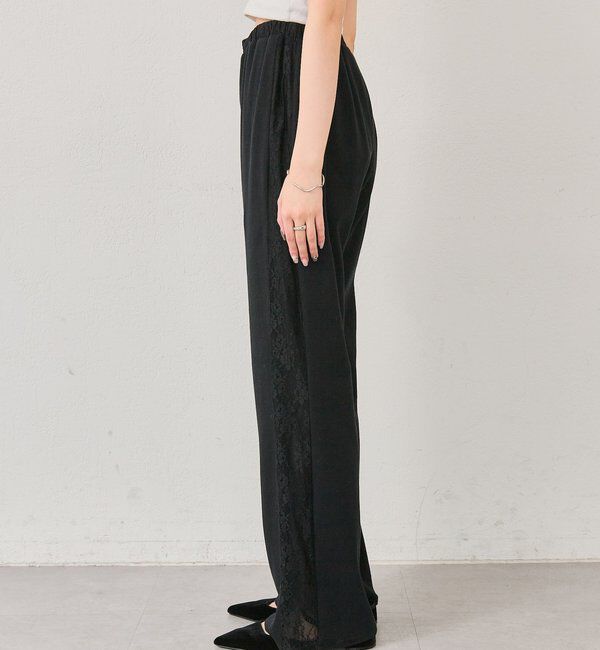  「レースラインリブパンツ」|チノ|