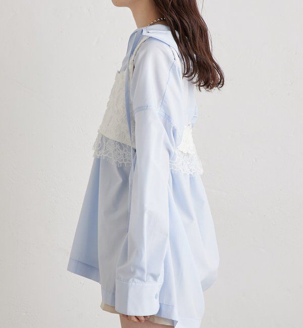  「フラワーレースビスチェ」|シャツ・ブラウス|
