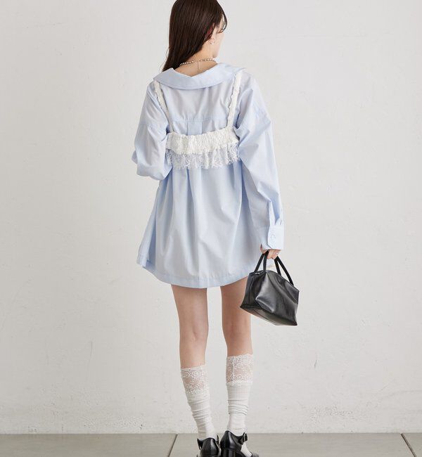  「フラワーレースビスチェ」|シャツ・ブラウス|