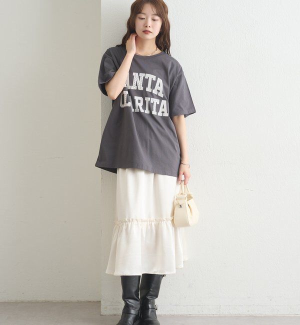  「スタッズロゴカレッジTシャツ」|Tシャツ・カットソー|