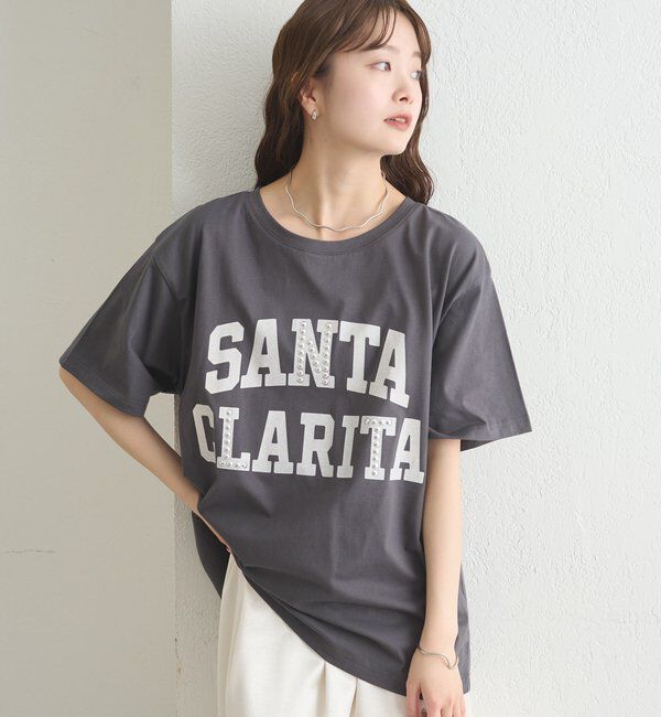  「スタッズロゴカレッジTシャツ」|Tシャツ・カットソー|