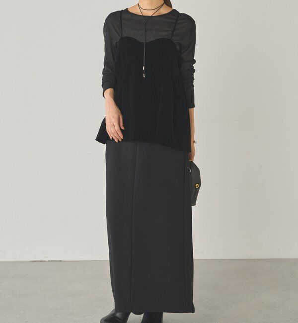  「ベルベットキャミブラウス」|シャツ・ブラウス|