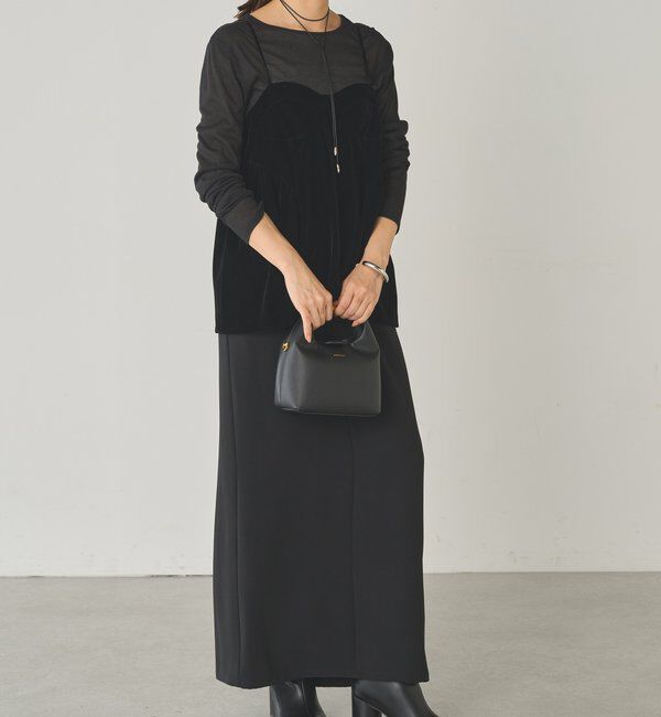  「ベルベットキャミブラウス」|シャツ・ブラウス|