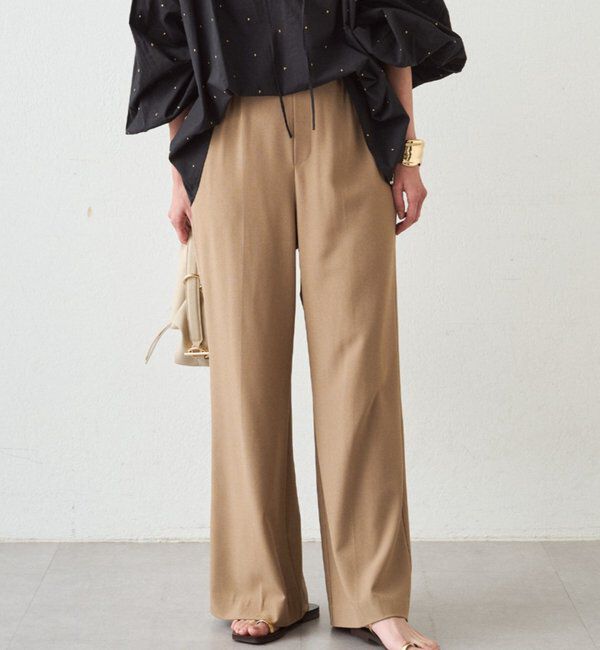  「イージーフレアパンツ」|チノ|
