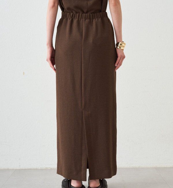  「ダブルジョーゼットタイトスカート」|スカート|