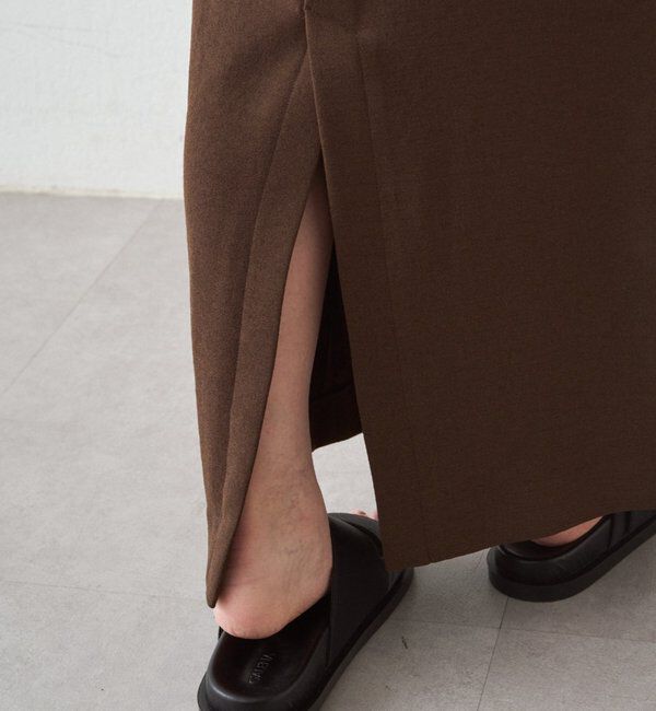  「ダブルジョーゼットタイトスカート」|スカート|