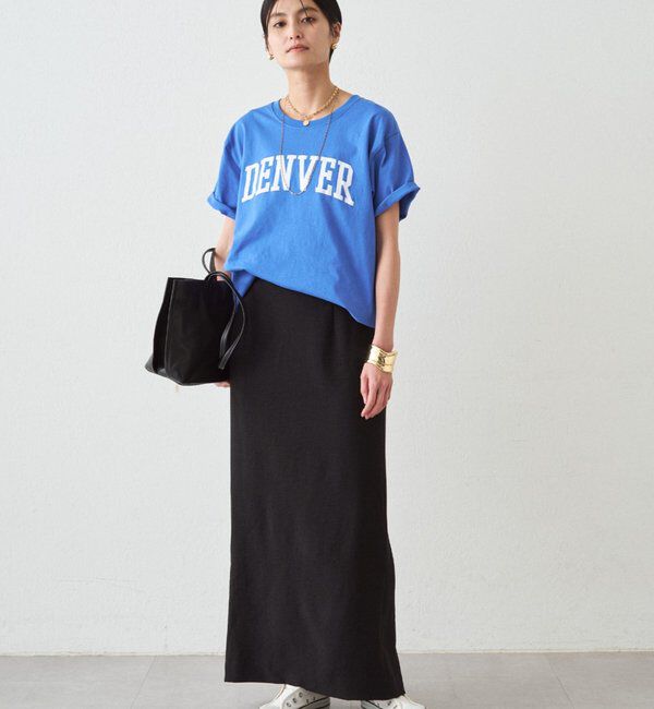  「ダブルジョーゼットタイトスカート」|スカート|