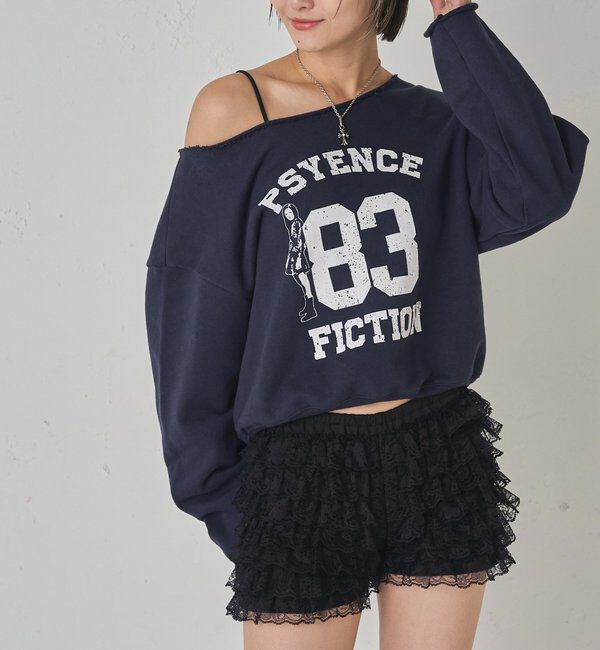  「エリオットナンバリングワンショルダースウェット」|Tシャツ・カットソー|