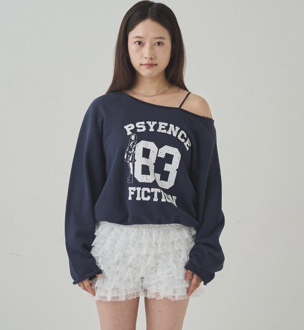  「エリオットナンバリングワンショルダースウェット」|Tシャツ・カットソー|