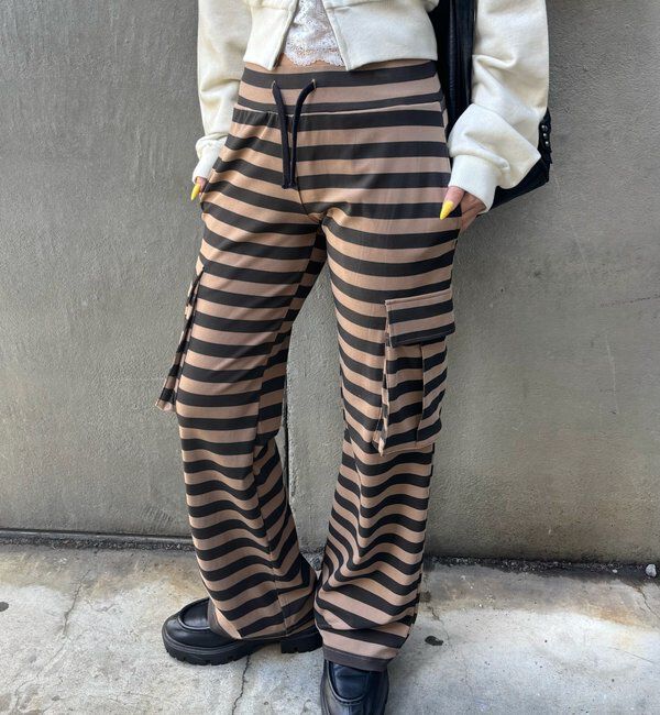  「カットボーダーカーゴパンツ」|チノ|