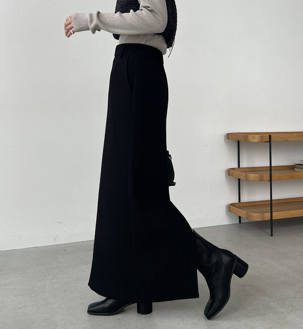  「【累計1万枚突破/全骨格◎/低身長サイズ】マキシIラインスカート」|スカート|